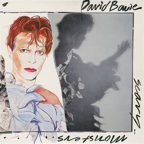 ysl bowie|Scary Monsters, David Bowie .